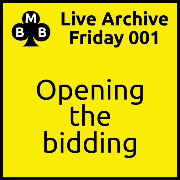 Live Archive Friday 001 Sq New