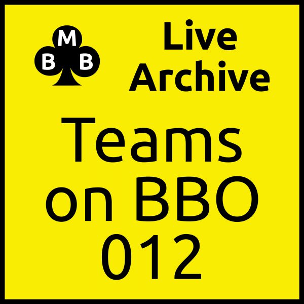 Live Archive Teams On Bbo 12