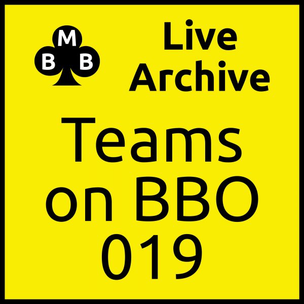 Live Archive Teams On Bbo 19