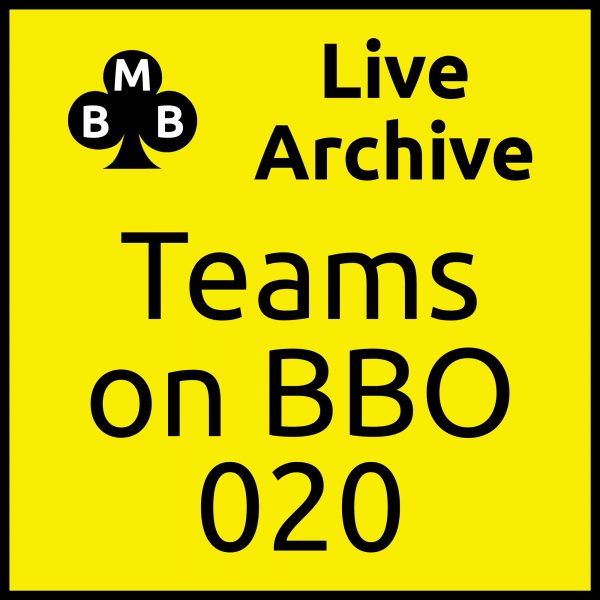 Live Archive Teams On Bbo 20