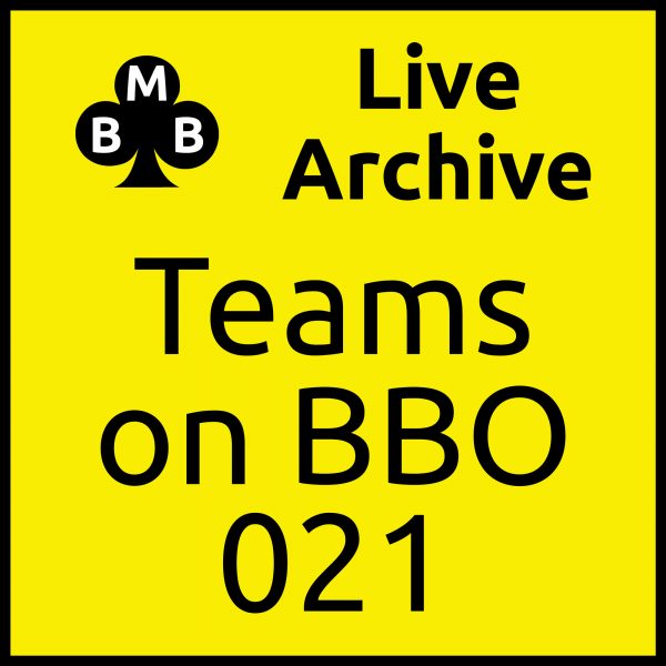 Live Archive Teams On Bbo 21