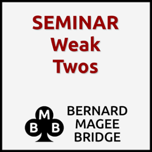 Bmb 320x320 Seminar 062 Weak Twos Greysq